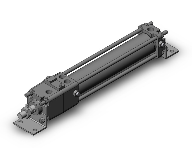 SMC CDLA2L40-200-E Fine Lock Cylinder