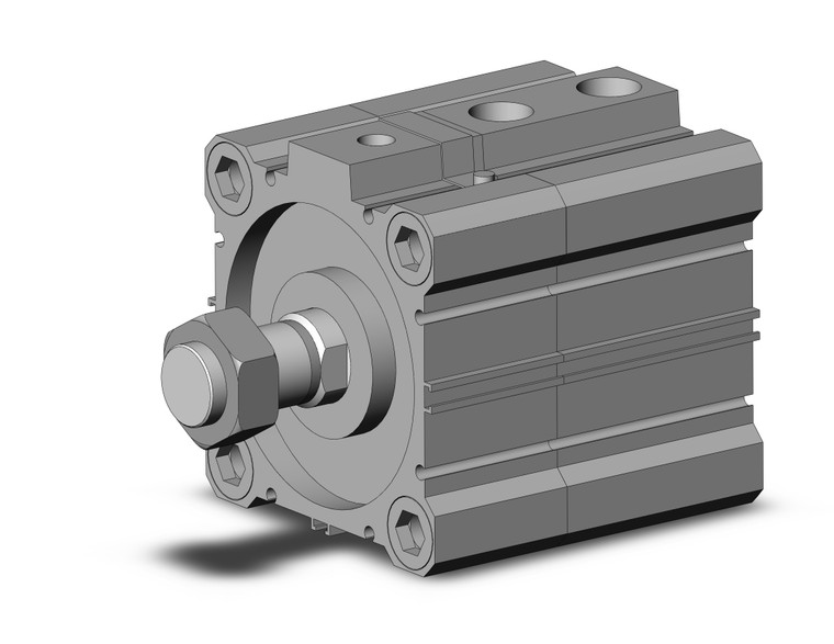 SMC CDLQA80-10DM-F Cyl, Compact With Lock