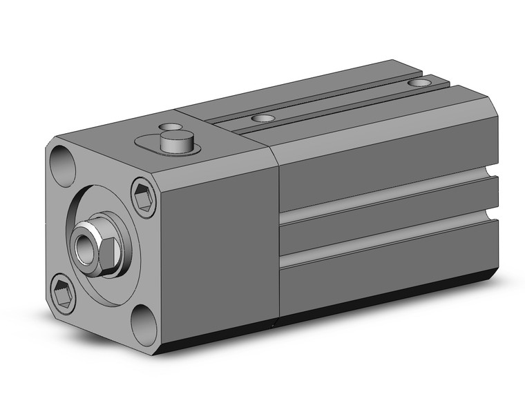 SMC CDLQB25-25D-B Cyl, Compact With Lock