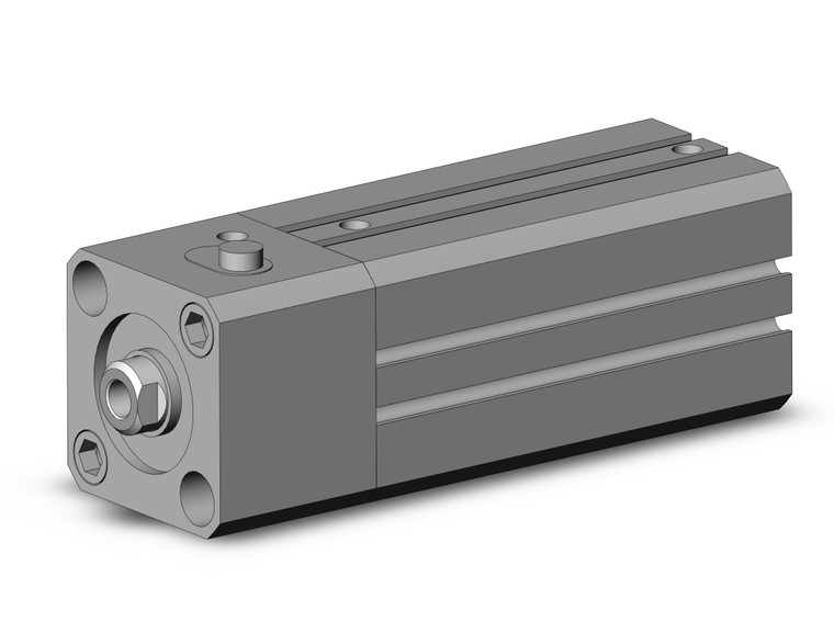 SMC CDLQB25-50DC-B Cyl, Compact With Lock