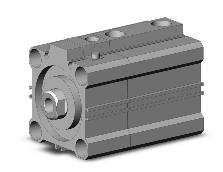 SMC CDLQB50-20DC-B Cyl, Compact With Lock