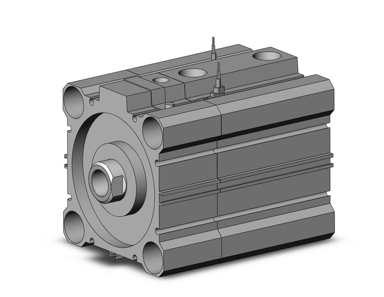 SMC CDLQB80-30DC-B-A93VL Cyl, Compact With Lock