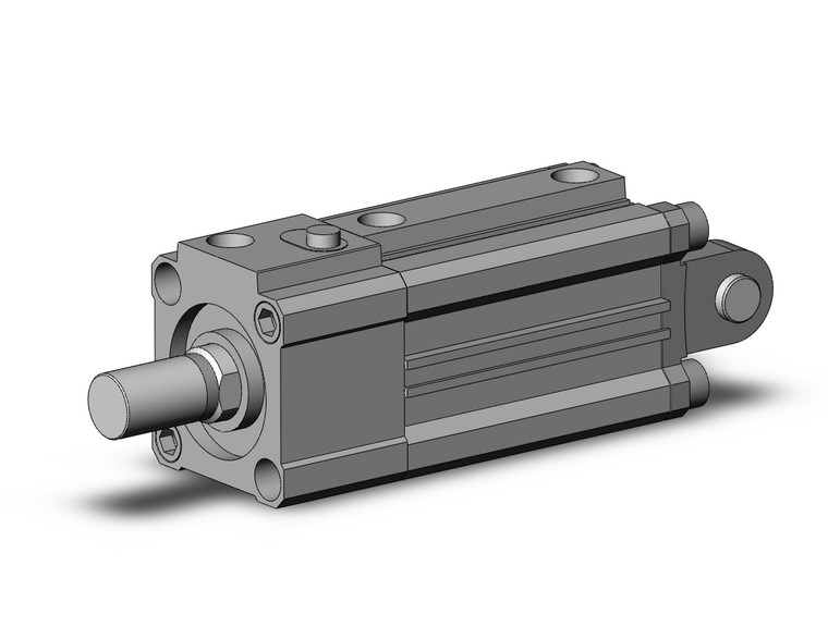 SMC CDLQD32-35DCM-F Cyl, Compact With Lock