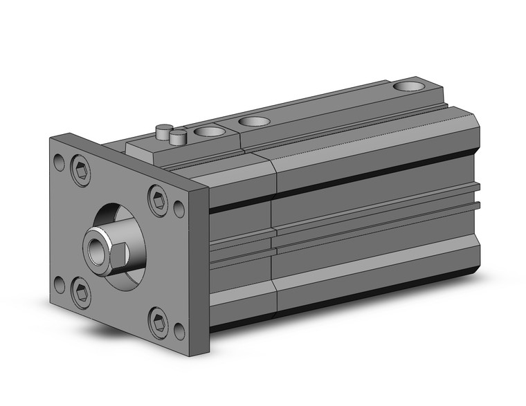 SMC CDLQF40-40D-B Cyl, Compact With Lock