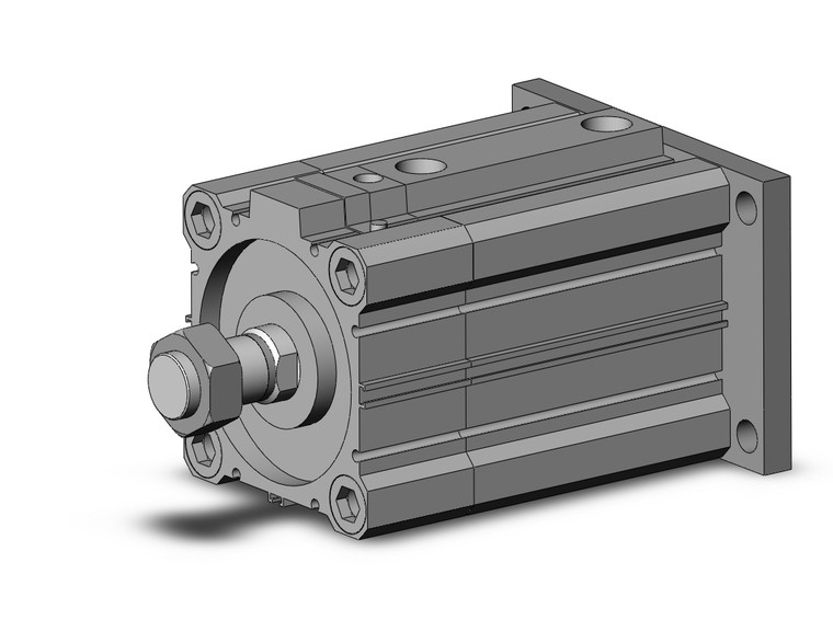SMC CDLQG80TF-50DM-B Cyl, Compact With Lock