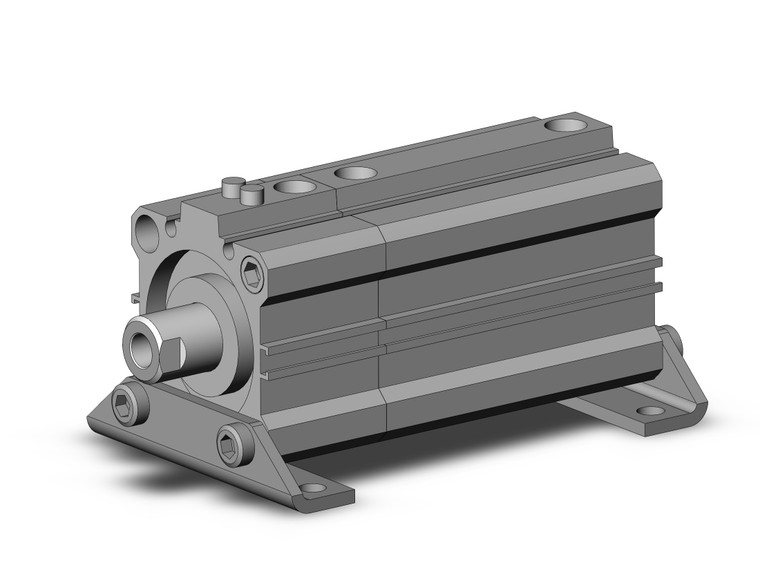 SMC CDLQL40-40D-B Cyl, Compact With Lock
