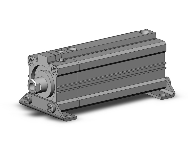 SMC CDLQL50-100D-B Cyl, Compact With Lock