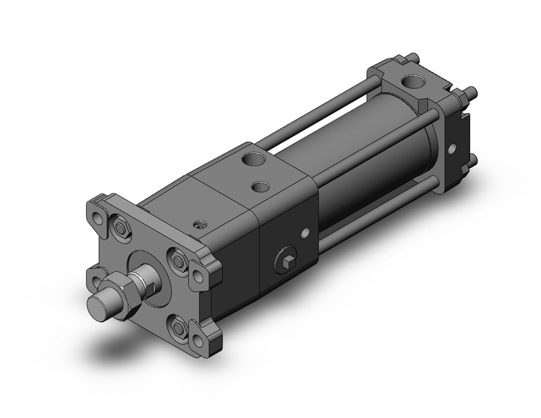 SMC CDNA2F50-75-D Power Lock Cylinder