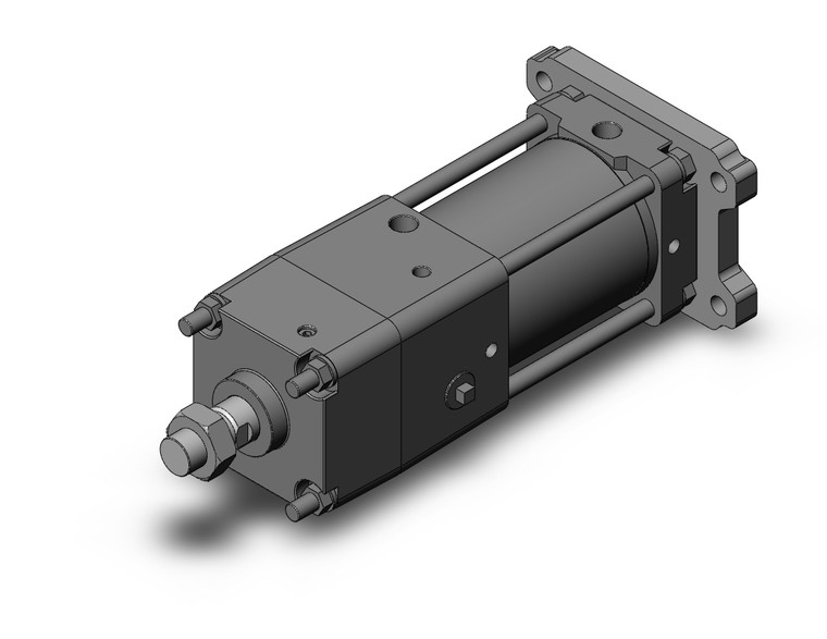 SMC CDNA2G100-75-D Power Lock Cylinder