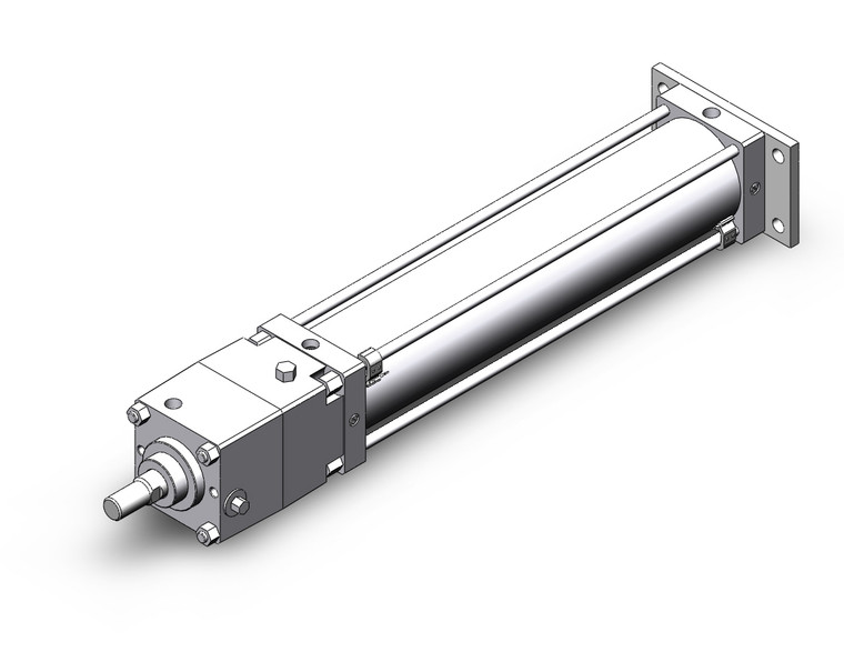 SMC CDNSG125-600-D-A93L Power Lock Cylinder