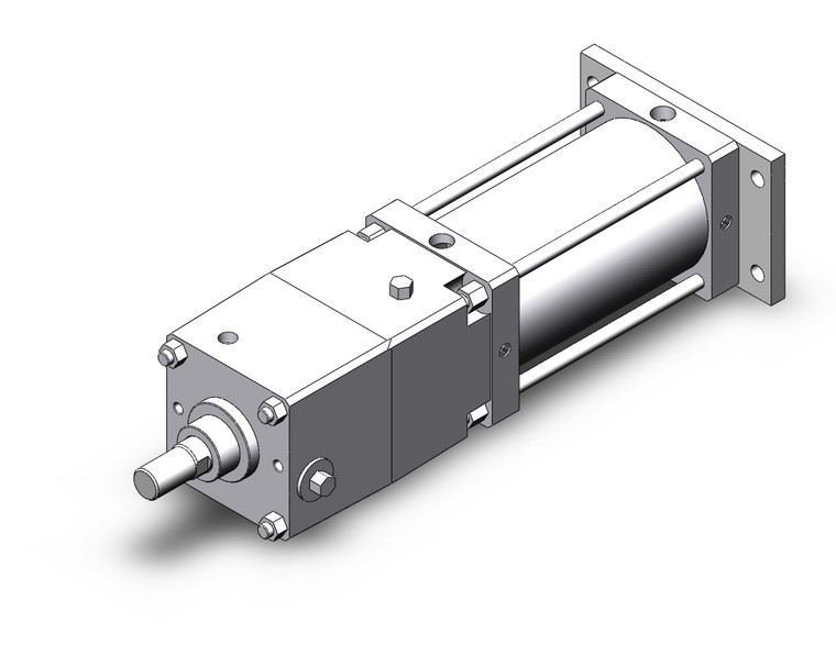 SMC CDNSG160-250-D Power Lock Cylinder
