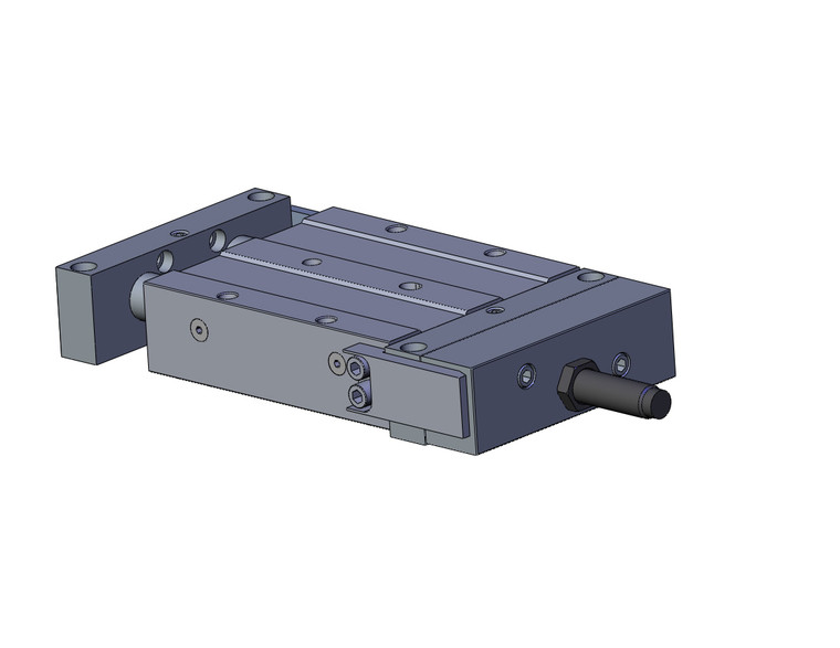 SMC CDPXWL32-25R-A73 Cyl, Slide Ball/B Endplate Mt