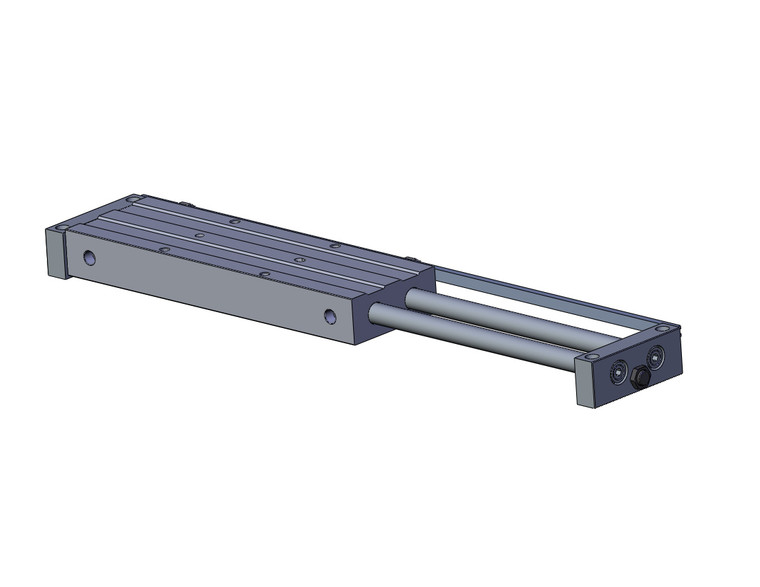 SMC CDPXWM25-200-F7BVL Cyl, Slide Bearing Endplate Mt