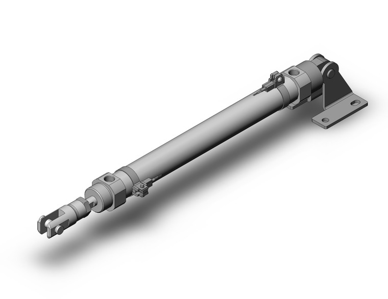 SMC CDM2C25-200Z-NW-A93 Cylinder, Air