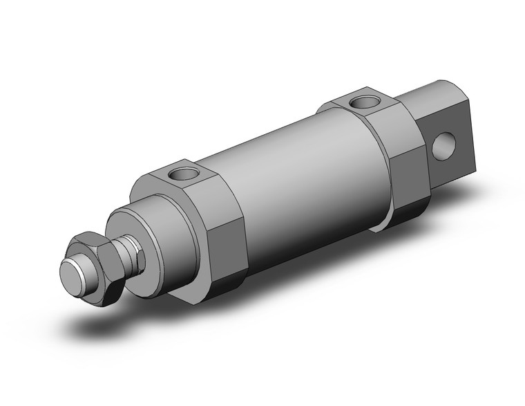 SMC CDM3E40-25 Cyl, Air, Short Type, Auto Sw Capable