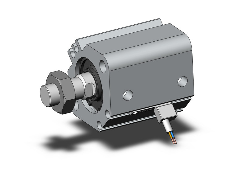 SMC CDQ2A25-10DMZ-M9BVLS Compact Cylinder, Cq2-Z