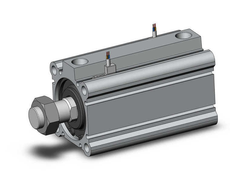 SMC CDQ2A50-75DCMZ-M9NWV Compact Cylinder, Cq2-Z
