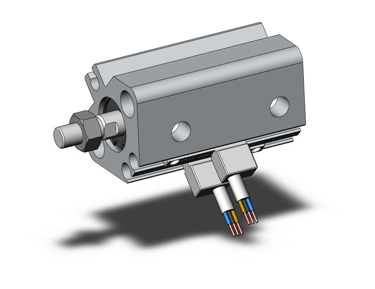 SMC CDQ2B12-15DCMZ-M9NWVL Compact Cylinder