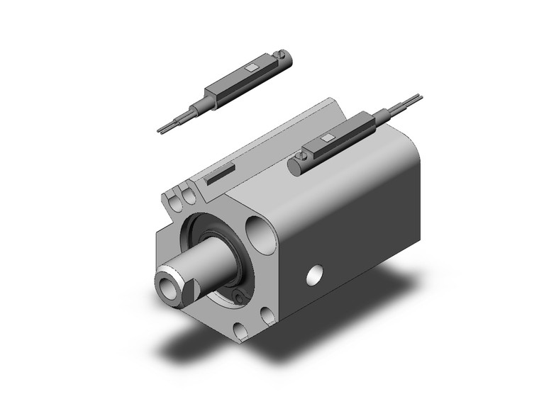 SMC CDQ2B20-10TZ-A90L Compact Cylinder, Cq2-Z