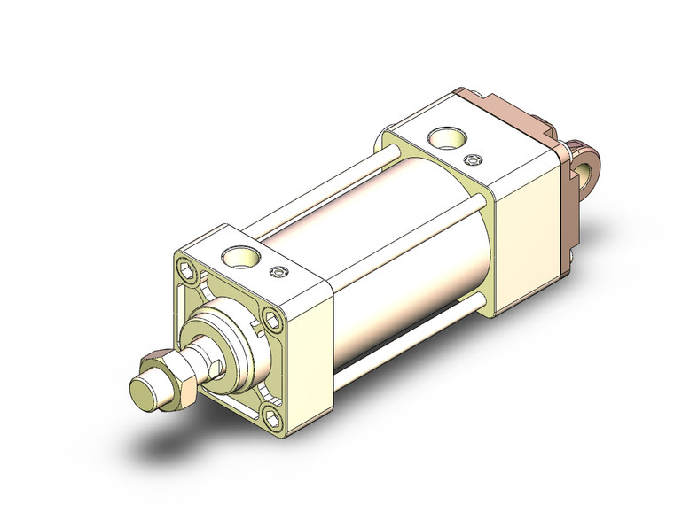 SMC MDBBD63-75-HL Cyl, Tie Rod, End Lock