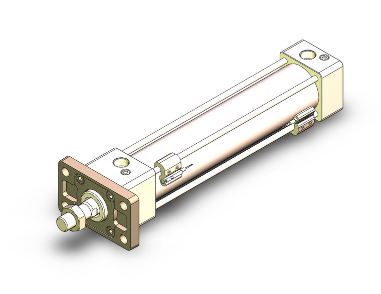 SMC MDBBF40-175-RL-M9BSAPC Cylinder, Mb, Tie Rod, With End Lock