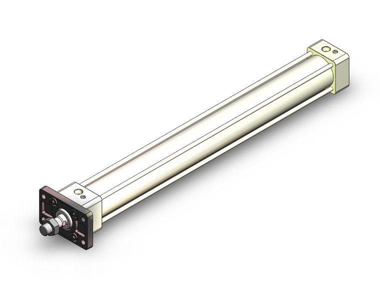 SMC MDBBF50-500-RN Cylinder, Mb, Tie Rod, With End Lock