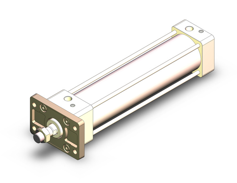 SMC MDBBF80-300-RL Cyl, Tie Rod, End Lock