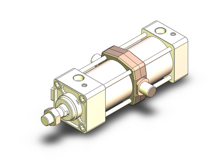 SMC MDBBT63-125-RN Cylinder, Mb, Tie Rod, With End Lock