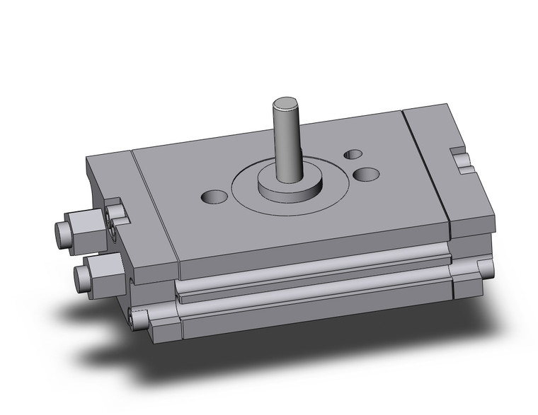SMC CDRQ2BW10-180 compact rotary actuator