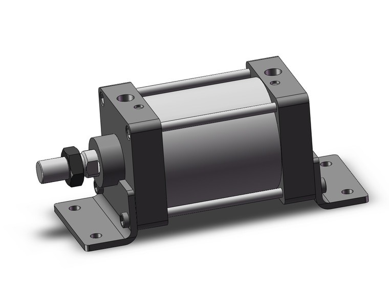 SMC MDBL125-100Z Tie Rod Cylinder