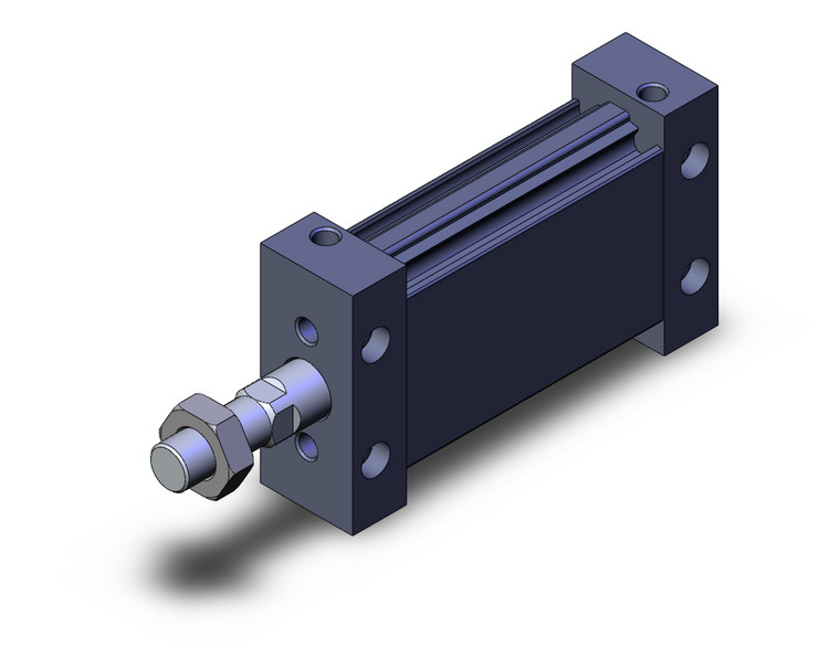 SMC MDUB25-40DMZ Cyl, Compact, Plate