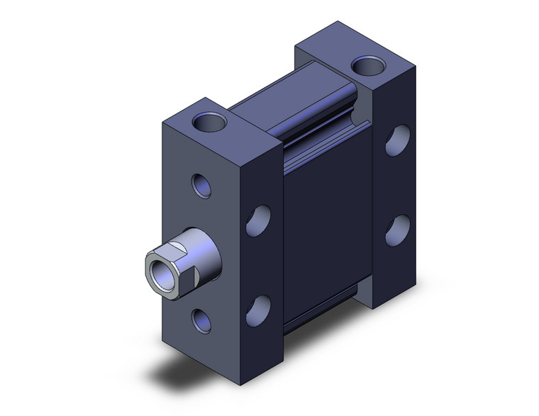 SMC MDUB32-5DZ Cyl, Compact, Plate