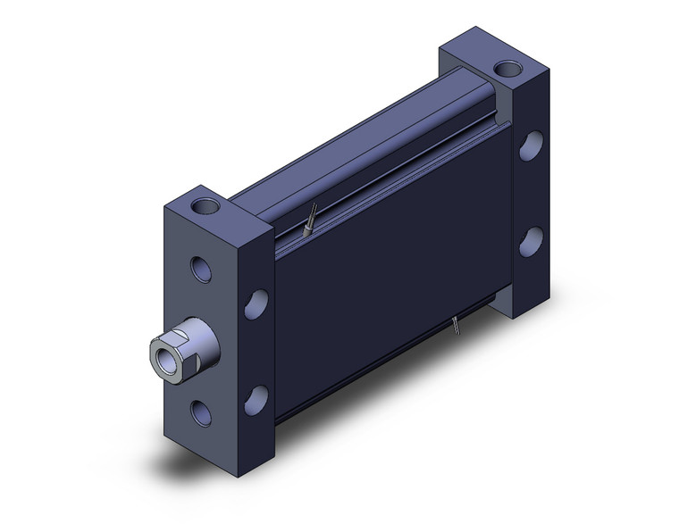 SMC MDUB40-75DZ-A93VL Cyl, Compact, Plate