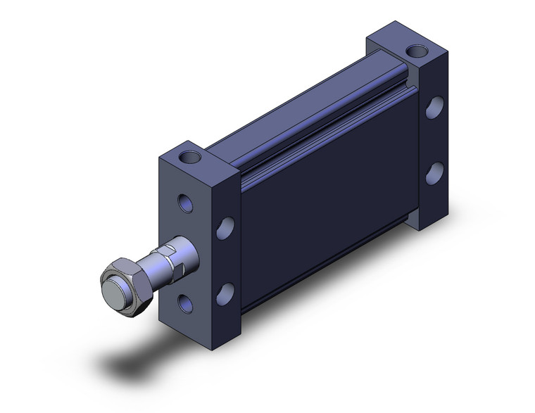 SMC MDUB50-100DMZ Cyl, Compact, Plate