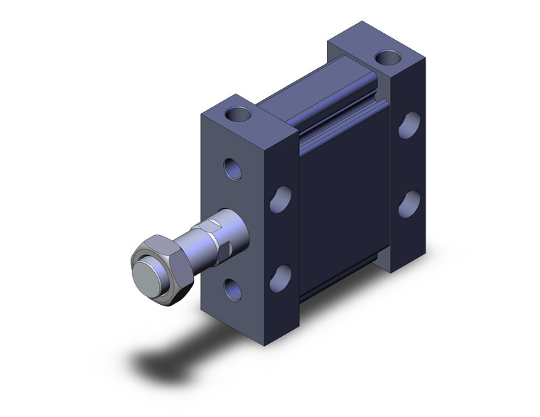 SMC MDUB50-25DMZ Cyl, Compact, Plate