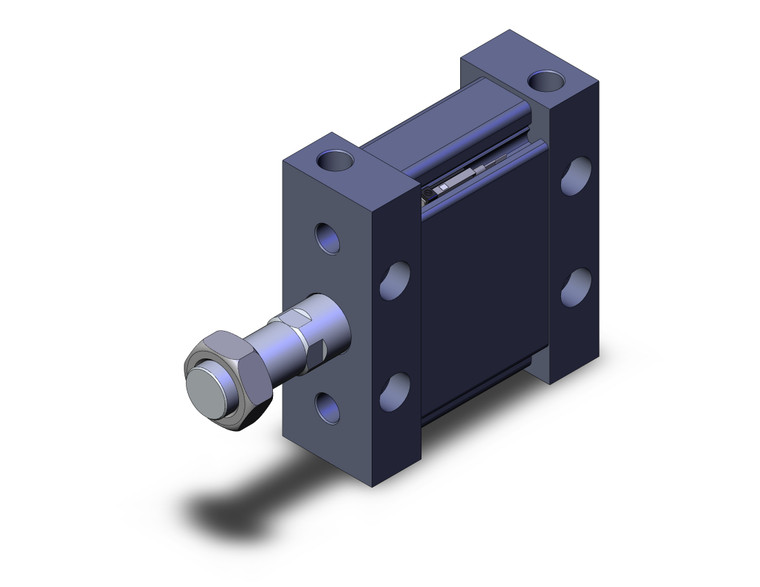 SMC MDUB50TN-25DMZ-M9PSAPC Cyl, Compact, Plate