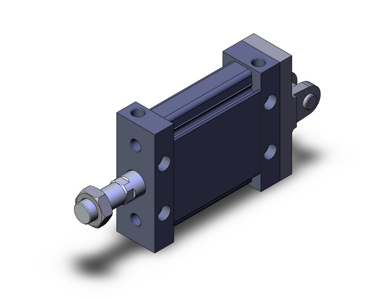 SMC MDUD40-45DMZ Cyl, Compact, Plate