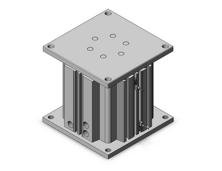 SMC MGF63-100-M9PVSAPC Cylinder, Guide, With Auto Switch