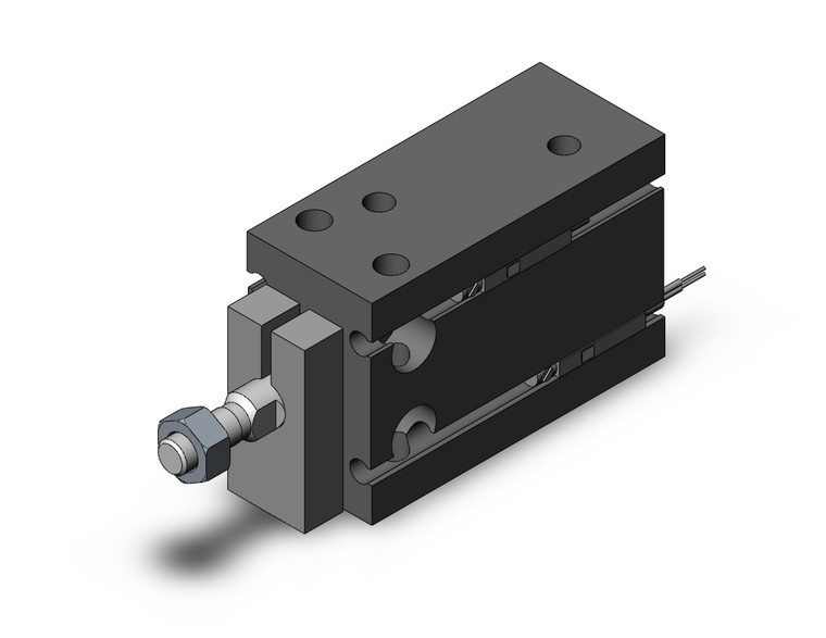 SMC CDUK20-15D-A93L Cyl, Free Mount, Non-Rotating