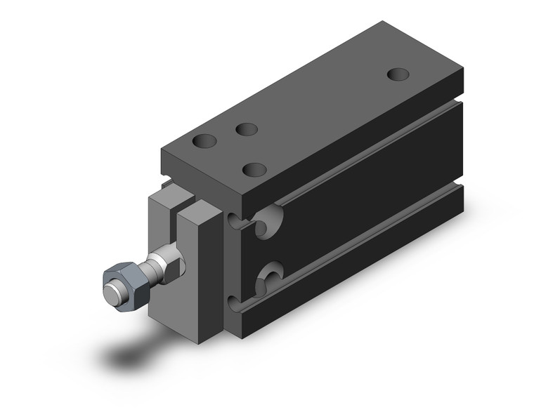 SMC CDUK20-25D compact cylinder cyl, free mount, non-rotating