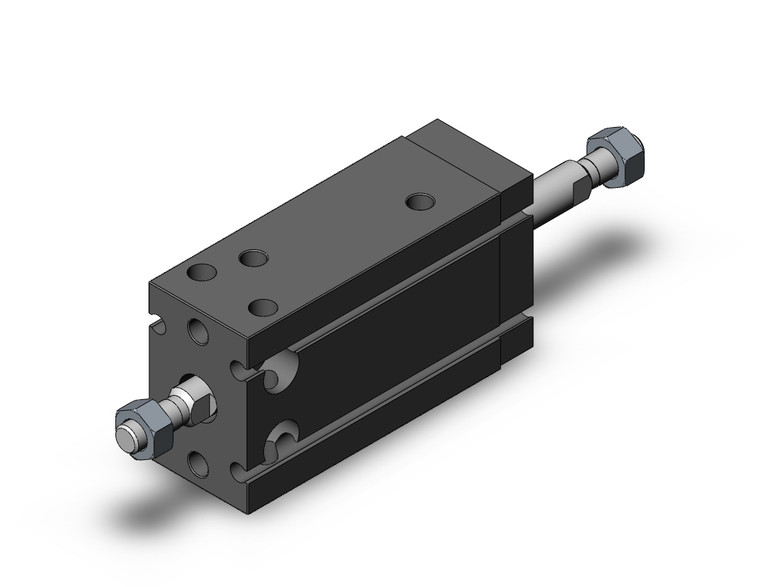 SMC CDUW20-20D Cyl, Free Mount, Dbl Rod