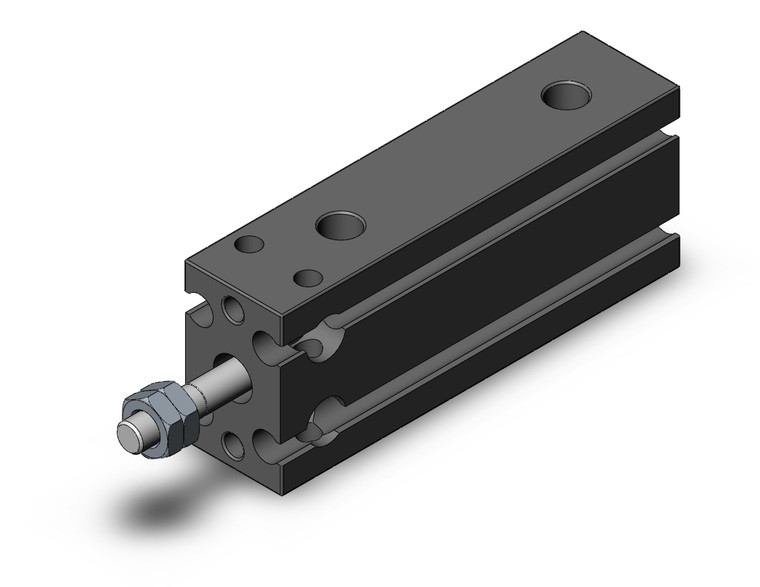 SMC CDU10-25D Cyl, Free Mount
