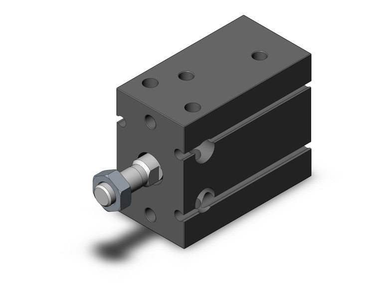 SMC CDU25-10D compact cylinder cyl, free mount