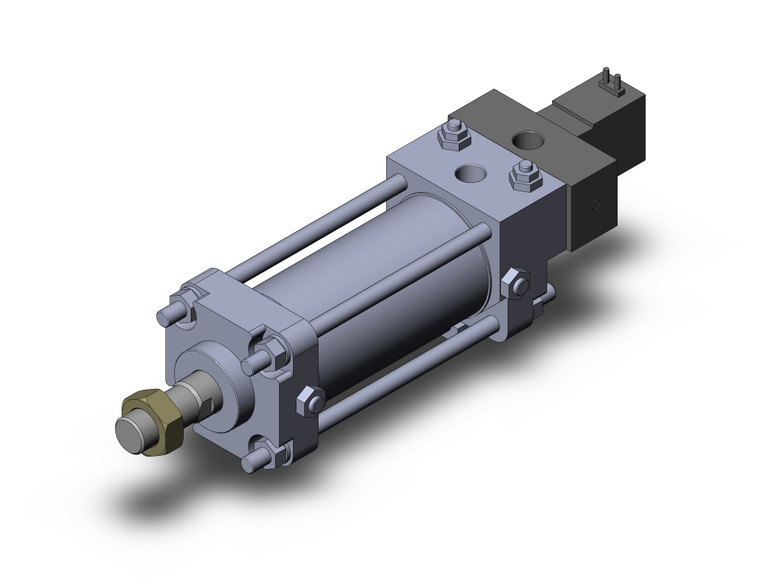 SMC CDV3BN50-75-1 Cyl, W/Valve