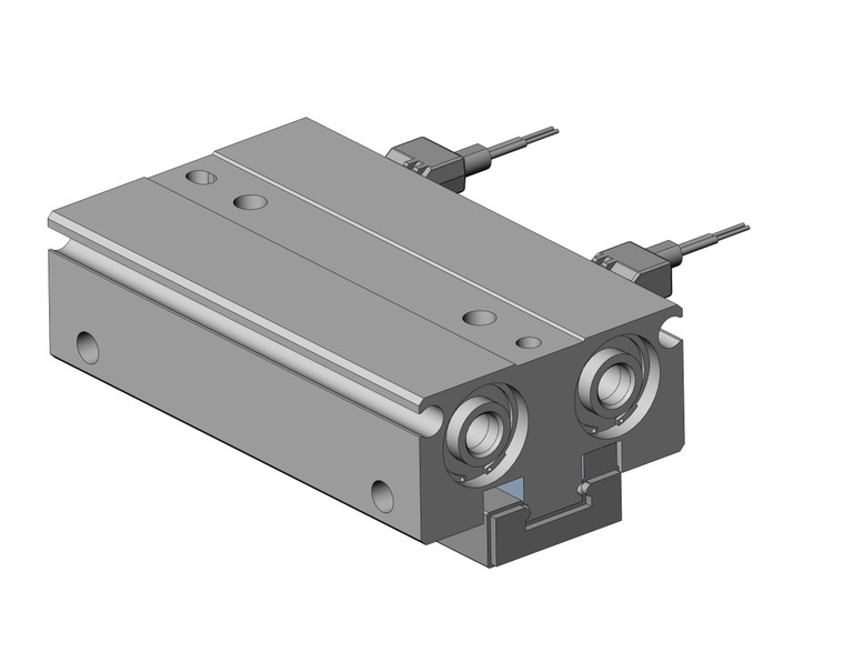 SMC MHF2-12D1-M9BVL Cylinder, Mhf2, Low Profile Air Gripper