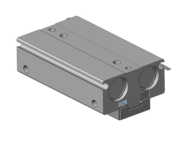 SMC MHF2-12D1R-M9NMAPC Cylinder, Mhf2, Low Profile Air Gripper