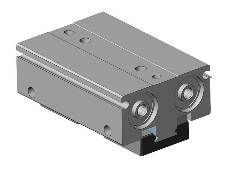 SMC MHF2-16D-M9BZ Cylinder, Mhf2, Low Profile Air Gripper