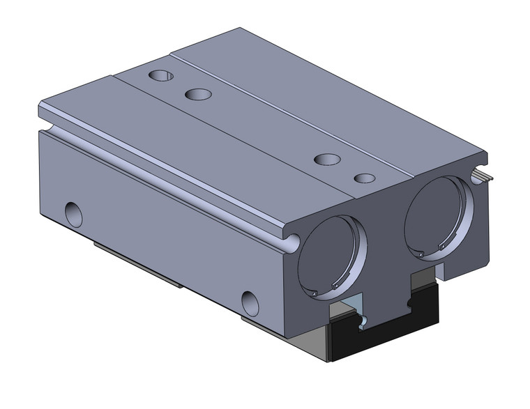 SMC MHF2-16DR-M9PWL Cylinder, Mhf2, Low Profile Air Gripper