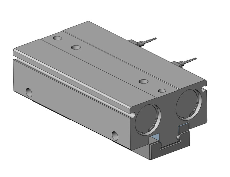 SMC MHF2-20D1R-M9BVL gripper cylinder, mhf2, low profile air gripper