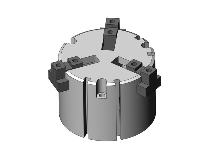 SMC MHS3-80TFD Mhs, Parallel Style Air Gripper